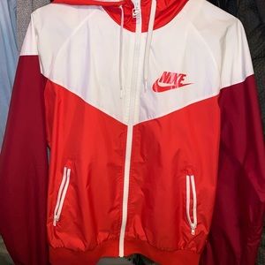 Nike Hooded Zip Up Windbreaker